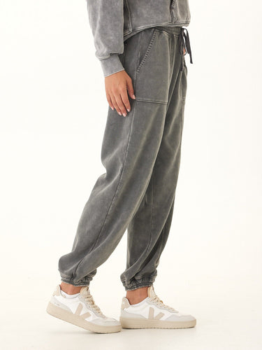 Lottie Mineral Wash CVC Fleece Jogger Threads 4 Thought