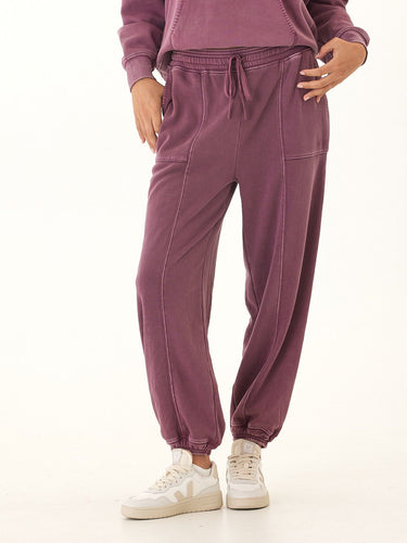 Lottie Mineral Wash CVC Fleece Jogger Threads 4 Thought