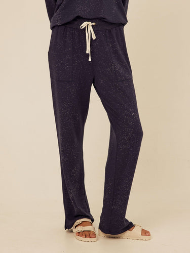 Theresa Spray Wash Modal Terry Straight Leg Pant Womens Bottoms Sweatpants Threads 4 Thought