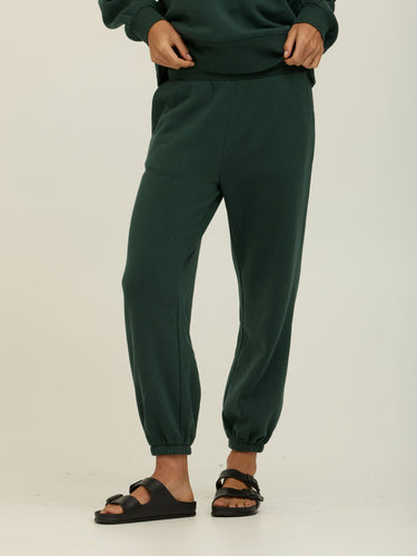 Jayla Triblend Fleece Relaxed Fit Jogger Womens Bottoms Sweatpants Threads 4 Thought