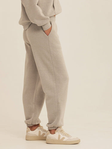 Jayla Triblend Fleece Relaxed Fit Jogger Womens Bottoms Sweatpants Threads 4 Thought