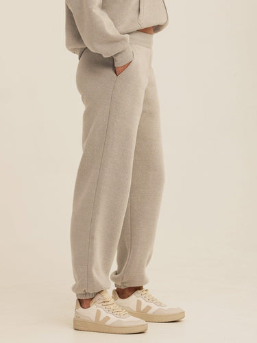 Jayla Triblend Fleece Relaxed Fit Jogger Womens Bottoms Sweatpants Threads 4 Thought