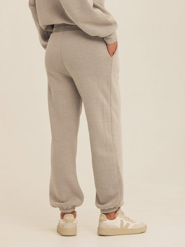 Jayla Triblend Fleece Relaxed Fit Jogger Womens Bottoms Sweatpants Threads 4 Thought
