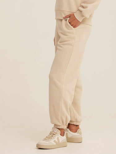 Jayla Triblend Fleece Relaxed Fit Jogger Womens Bottoms Sweatpants Threads 4 Thought