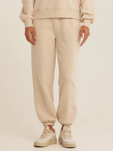 Jayla Triblend Fleece Relaxed Fit Jogger Womens Bottoms Sweatpants Threads 4 Thought