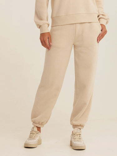 Jayla Triblend Fleece Relaxed Fit Jogger Womens Bottoms Sweatpants Threads 4 Thought
