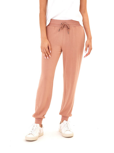 Connie Feather Fleece Jogger Womens Bottoms Sweatpants Threads 4 Thought