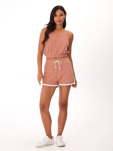 Tephanie Colorblock Terry Short Womens Bottoms Shorts Threads 4 Thought