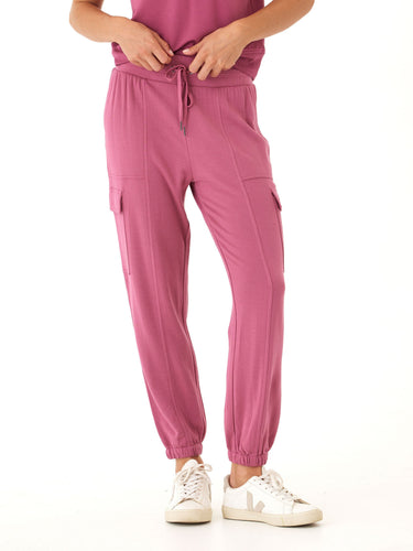Margot Feather Fleece Cargo Jogger Womens Bottoms Sweatpants Threads 4 Thought