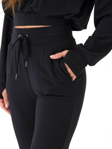 Nicolle Feather Fleece Flare Hem Pant Womens Bottoms Sweatpants Threads 4 Thought