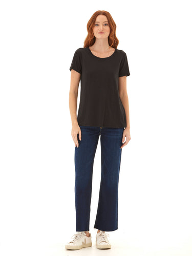 Odette Triblend Crew Tee Womens Tops Short Tee Threads 4 Thought