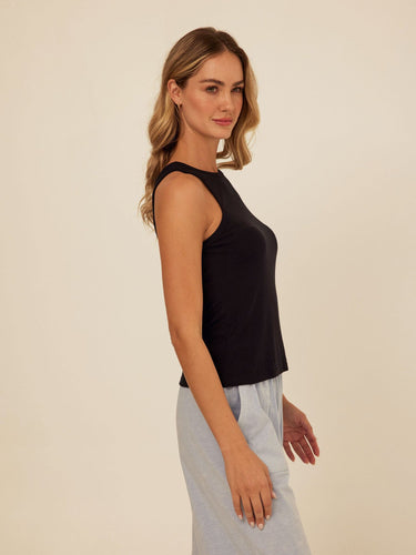 Bailey Feather Rib High Neck Tank Womens Tops Tanks Threads 4 Thought