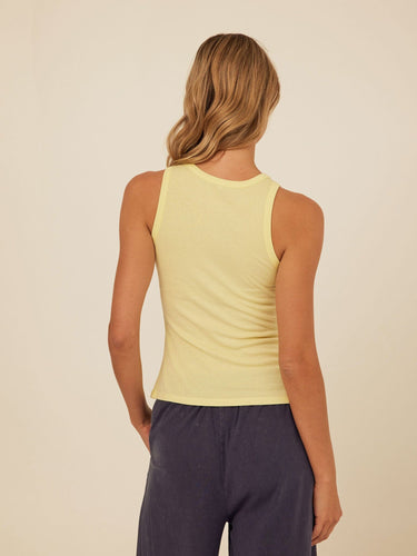 Bailey Feather Rib High Neck Tank Womens Tops Tanks Threads 4 Thought