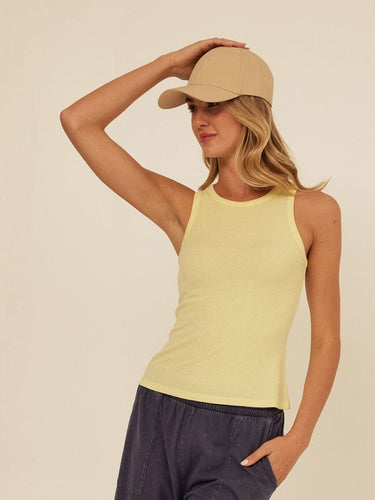 Bailey Feather Rib High Neck Tank Womens Tops Tanks Threads 4 Thought