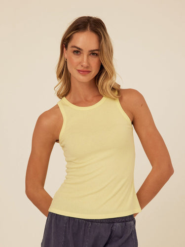 Bailey Feather Rib High Neck Tank Womens Tops Tanks Threads 4 Thought