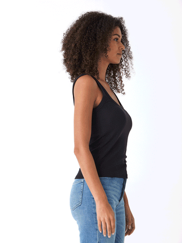 Yvette Feather Rib Tank Womens Tops Tanks Threads 4 Thought