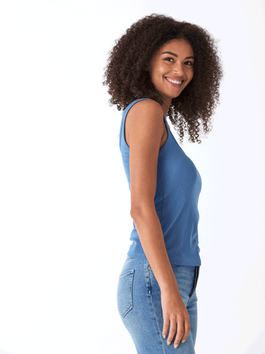 Yvette Feather Rib Tank Womens Tops Tanks Threads 4 Thought