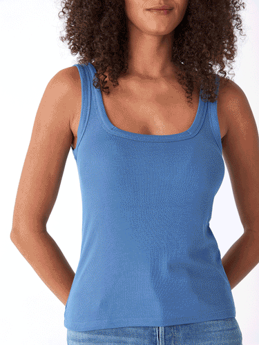 Yvette Feather Rib Tank Womens Tops Tanks Threads 4 Thought
