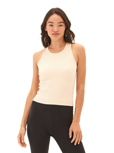 Kensi Heather Luxe Rib Crop Tank Womens Tops Tanks Threads 4 Thought