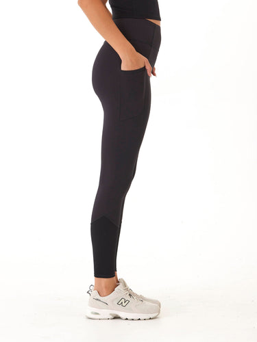 Kirstin High Rise Full Length Rib Mix Legging Womens Bottoms Leggings Threads 4 Thought