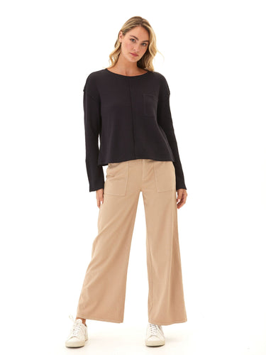 Giulia Eco Thermal Long Sleeve Top Womens Tops Long Shirt Threads 4 Thought