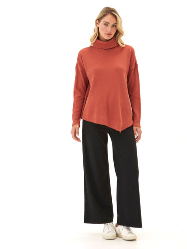 Rikke Eco Thermal Asymmetrical Long Sleeve Top Womens Tops Long Shirt Threads 4 Thought