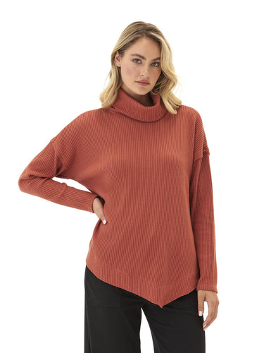 Rikke Eco Thermal Asymmetrical Long Sleeve Top Womens Tops Long Shirt Threads 4 Thought