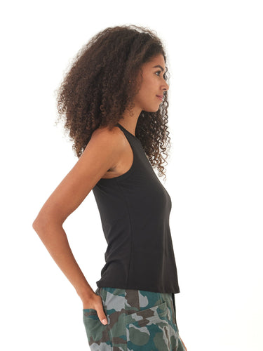 Bailey Luxe Jersey High Neck Tank Womens Tops Tanks Threads 4 Thought