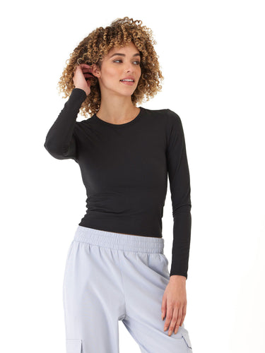 Alice Luxe Jersey Long Sleeve Top Womens Tops Long Shirt Threads 4 Thought