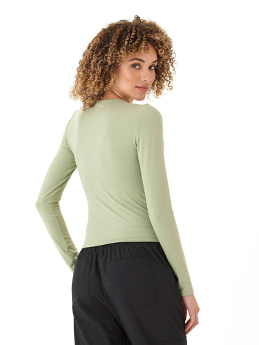 Alice Luxe Jersey Long Sleeve Top Womens Tops Long Shirt Threads 4 Thought