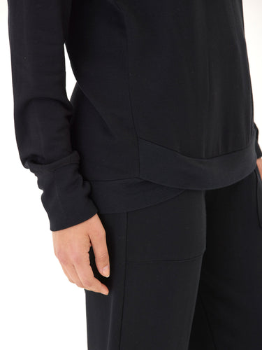 Cannon Feather Fleece Tulip Hem Tunic Sweatshirt Womens Outerwear Sweatshirt Threads 4 Thought