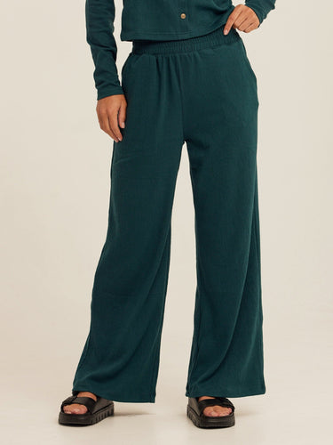 Ivanna Smocked Jersey Wide Leg Pant Womens Bottoms Pants Threads 4 Thought