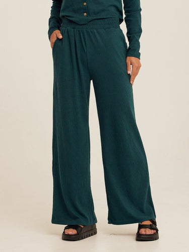 Ivanna Smocked Jersey Wide Leg Pant Womens Bottoms Pants Threads 4 Thought