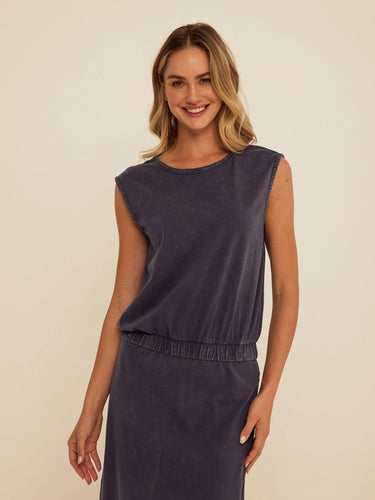 Laela Mineral Wash Eco Jersey Tank Threads 4 Thought