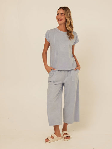 Laurie Mineral Wash Eco Jersey Tee Threads 4 Thought