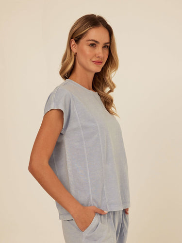 Laurie Mineral Wash Eco Jersey Tee Threads 4 Thought
