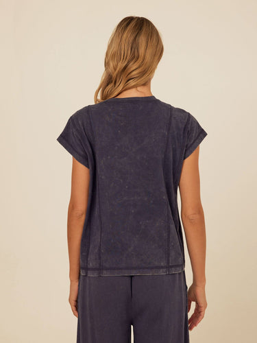 Laurie Mineral Wash Eco Jersey Tee Womens Tops Short Shirt Threads 4 Thought