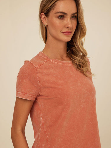 Roselie Mineral Wash Eco Jersey Tee Threads 4 Thought
