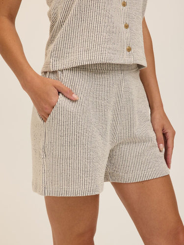 Marquita Stretch Seersucker Short Threads 4 Thought