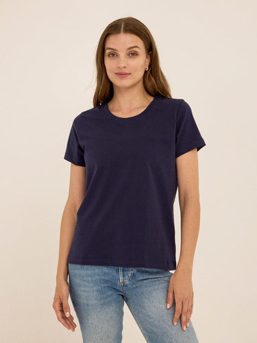 Emmy Organic Cotton Crew Tee Womens Tops Short Tee Threads 4 Thought