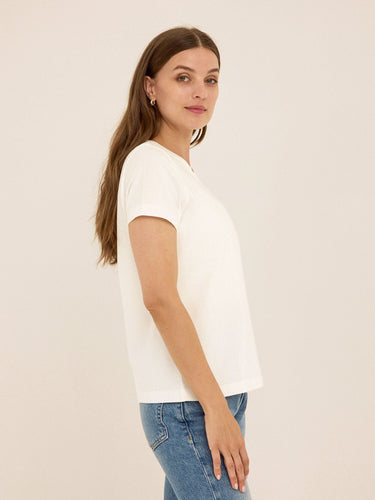Emmy Organic Cotton Crew Tee Womens Tops Short Tee Threads 4 Thought