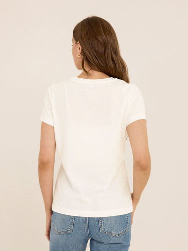 Emmy Organic Cotton Crew Tee Womens Tops Short Tee Threads 4 Thought