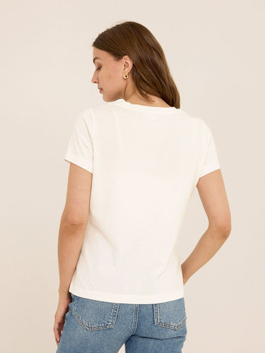Emmy Organic Cotton Crew Tee Womens Tops Short Tee Threads 4 Thought