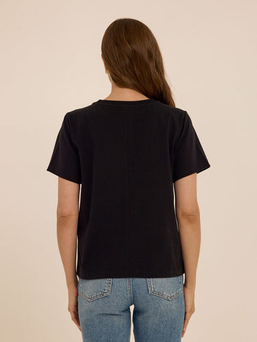 Beth Essential Jersey Pocket Tee Womens Tops Short Tee Threads 4 Thought