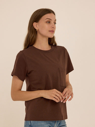 Beth Essential Jersey Pocket Tee Threads 4 Thought