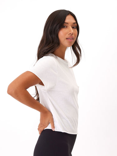 Maggie Triblend Tee Womens Tops Short Threads 4 Thought