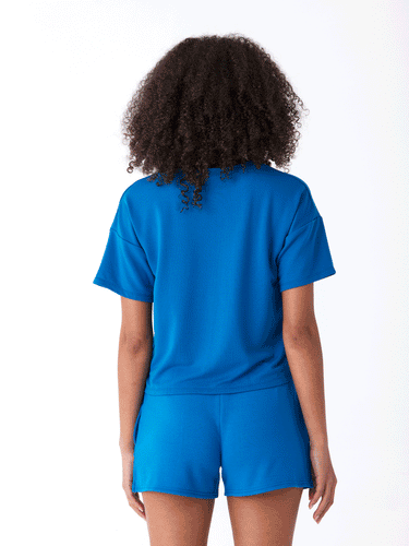 Shana Modal Terry Tee Womens Tops Short Tee Threads 4 Thought