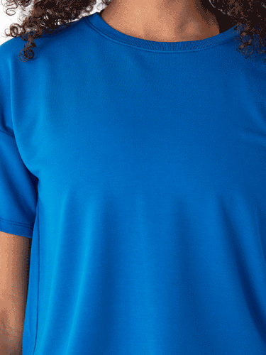 Shana Modal Terry Tee Womens Tops Short Tee Threads 4 Thought