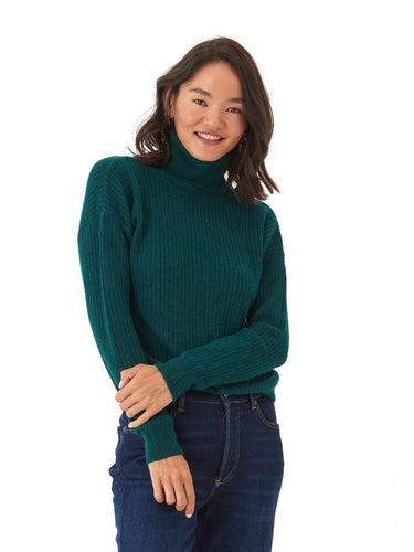 Toki Rib Knit Turtleneck Womens Outerwear Sweater Threads 4 Thought