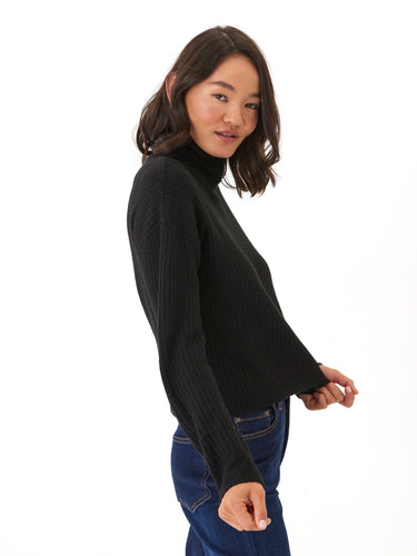 Toki Rib Turtleneck Womens Outerwear Sweater Threads 4 Thought